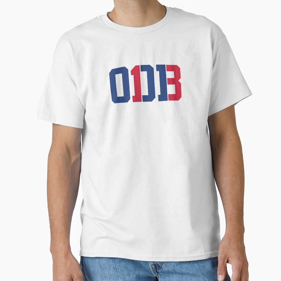 Odell Beckham Jr Odb 13 Red Blue Colorway T-Shirt - Custom Art Print Unisex - T-Shirt, Sweatshirt, Hoodie