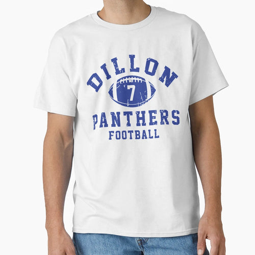 Dillon Panthers Football 7 T-Shirt - Trendy Graphic Men Women - T-Shirt, Sweatshirt, Hoodie