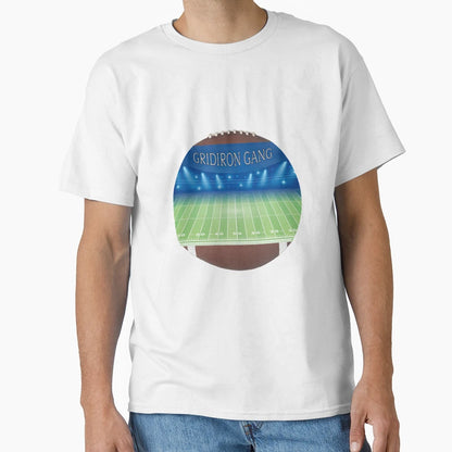 Gridiron Gang American Football Logo Nfl T-Shirt - Graphic Print Unisex - T-Shirt, Sweatshirt, Hoodie