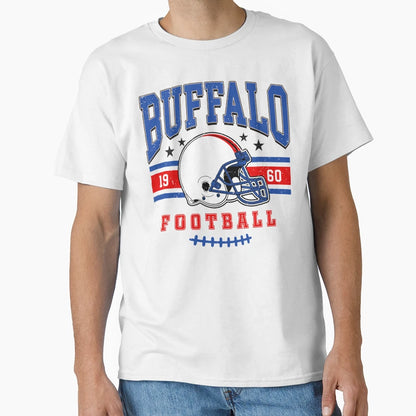 Buffalo Bills 1960 Football T-Shirt - Fun Novelty Design Unisex - T-Shirt, Sweatshirt, Hoodie