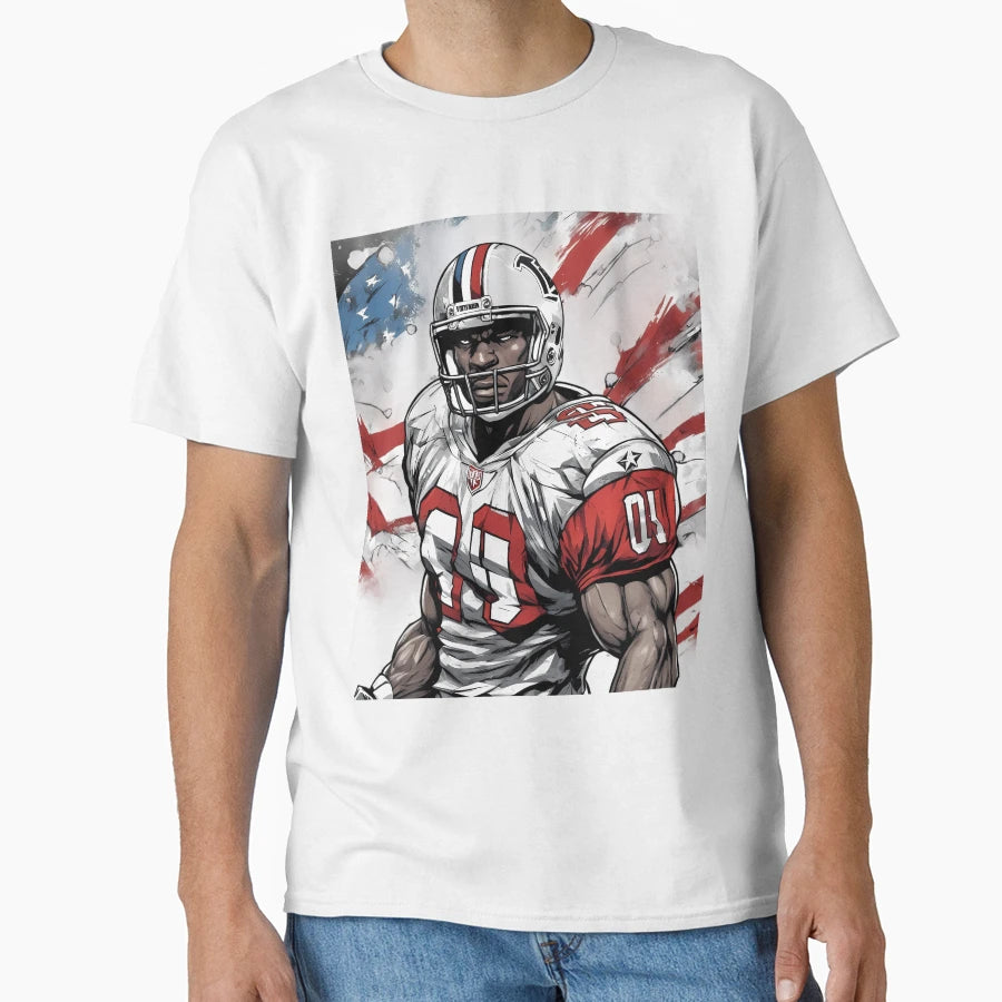 American Football Safety T-Shirt - Trendy Graphic for Adults - T-Shirt, Sweatshirt, Hoodie