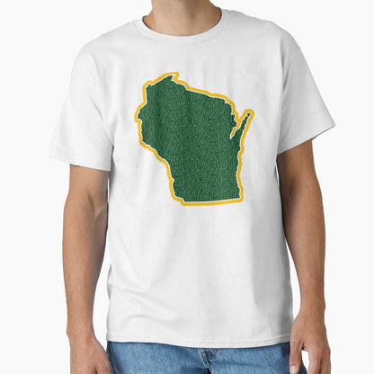 Go Pack Go Wisconsin Go T-Shirt - Unique Graphic for Adults - T-Shirt, Sweatshirt, Hoodie