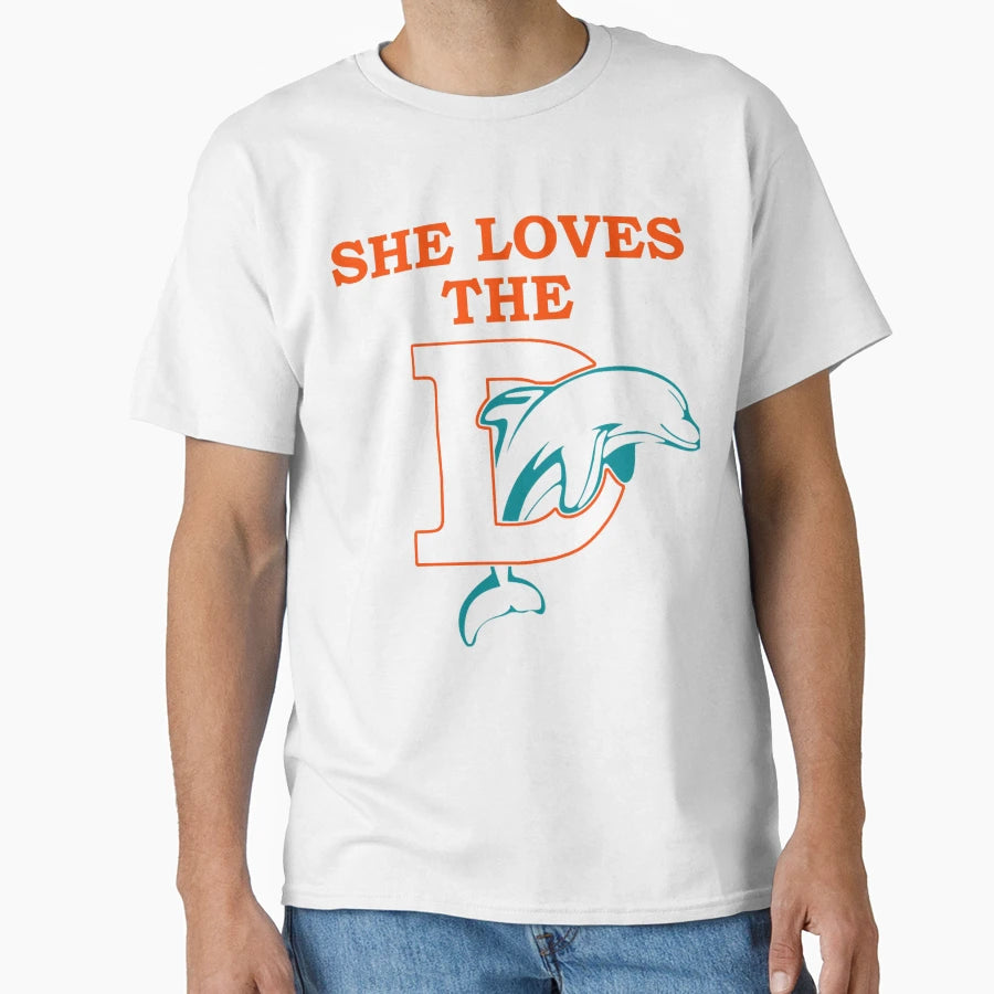 Football Miami Dolphins T-Shirt - Casual Everyday Wear Men Women - T-Shirt, Sweatshirt, Hoodie