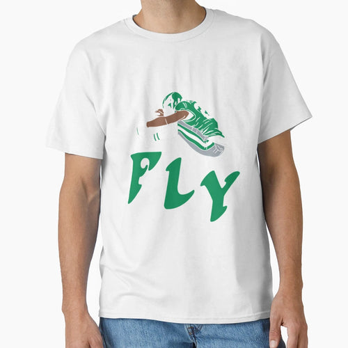Fly Saquon Philadelphia Football T-Shirt - Novelty Apparel Unisex - T-Shirt, Sweatshirt, Hoodie