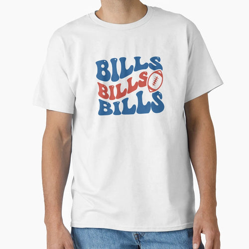 Bills Football T-Shirt - Casual Everyday Wear for Adults - T-Shirt, Sweatshirt, Hoodie