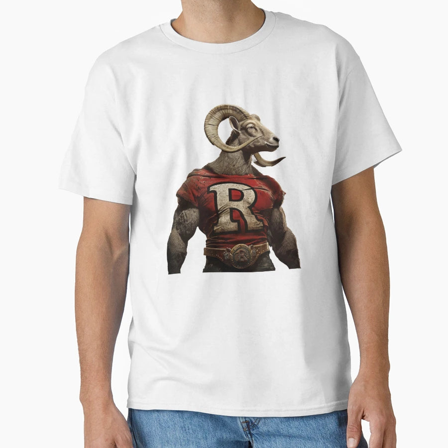 Roughneck Ram T-Shirt - Fun Novelty Design Men Women - T-Shirt, Sweatshirt, Hoodie