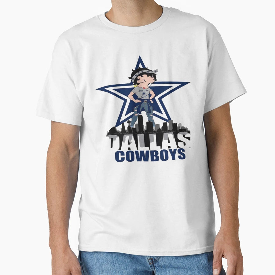 Dallas Cowboys Just T-Shirt - Unique Graphic for Adults - T-Shirt, Sweatshirt, Hoodie