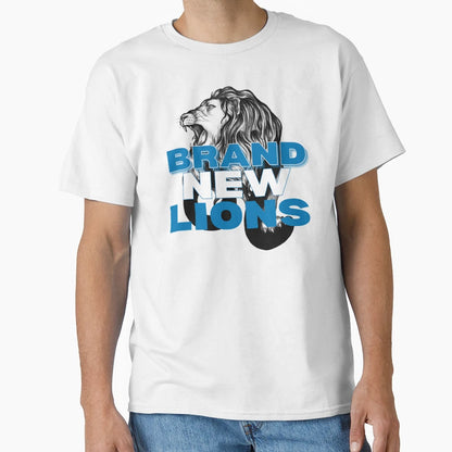 Brand New Lions Detroit Lions Fans T-Shirt - Aesthetic Graphic for Adults - T-Shirt, Sweatshirt, Hoodie