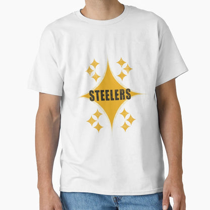 Black And Yellow Pittsburgh Fan T-Shirt - Casual Everyday Wear for Adults - T-Shirt, Sweatshirt, Hoodie