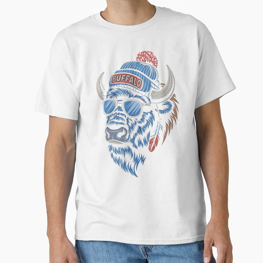Art Buffalo Bills T-Shirt - Fun Novelty Design Unisex - T-Shirt, Sweatshirt, Hoodie
