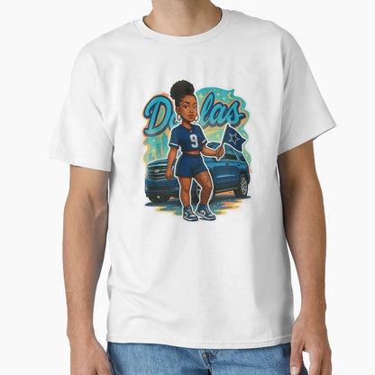 Dallas Cowboys Fan Urban T-Shirt - Trendy Graphic for Adults - T-Shirt, Sweatshirt, Hoodie