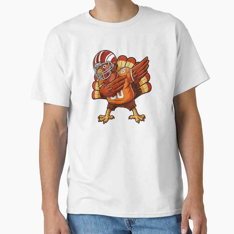 Funny Turkey Football Thanksgiving T-Shirt - Unique Graphic Men Women - T-Shirt, Sweatshirt, Hoodie