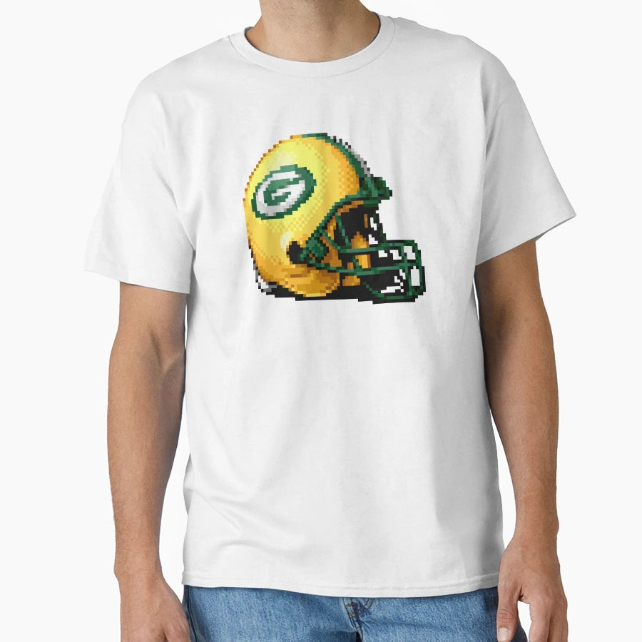 Packers Helmet Sprite T-Shirt - Graphic Print Men Women - T-Shirt, Sweatshirt, Hoodie