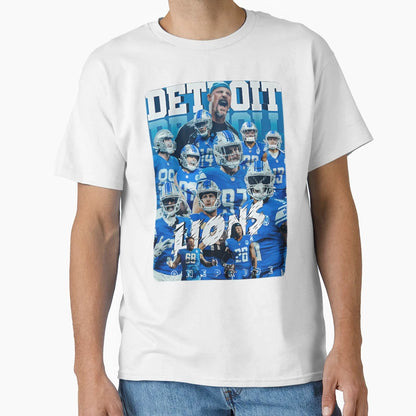 Roar Roots Pure Detroit Lions Heritage T-Shirt - Minimalist Print Unisex - T-Shirt, Sweatshirt, Hoodie