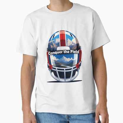 Conquer Field T-Shirt - Trendy Graphic Unisex - T-Shirt, Sweatshirt, Hoodie