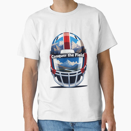 Conquer Field T-Shirt - Trendy Graphic Unisex - T-Shirt, Sweatshirt, Hoodie