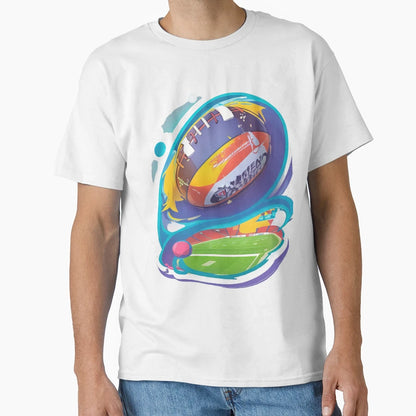 Cartoon Touchdown Extravaganza 603 T-Shirt - Trendy Graphic Unisex - T-Shirt, Sweatshirt, Hoodie