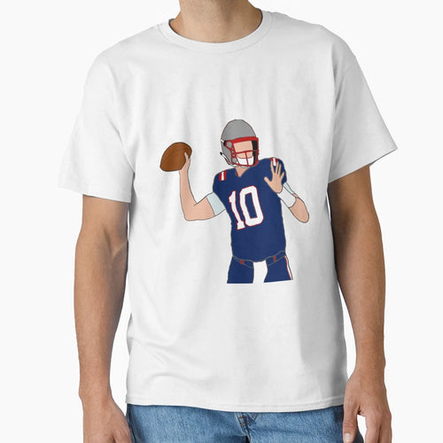 Mac Jones T-Shirt - Trendy Graphic Unisex - T-Shirt, Sweatshirt, Hoodie