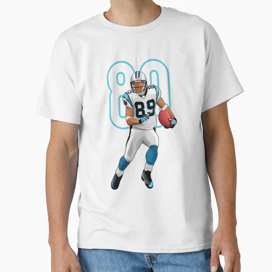 Steve Smith Baltimore 89 Number T-Shirt - Novelty Apparel for Adults - T-Shirt, Sweatshirt, Hoodie