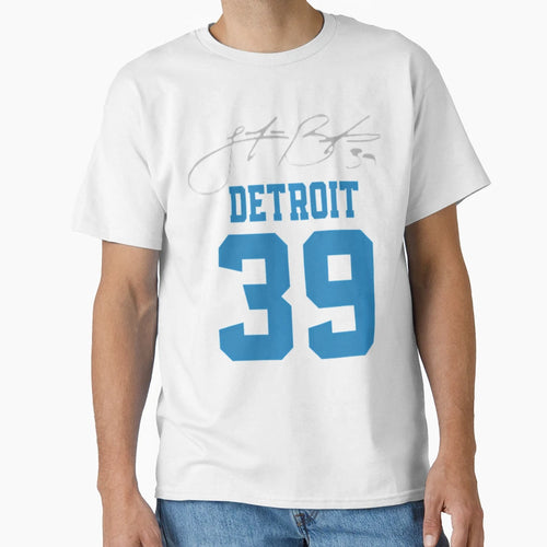 Jake Bates 39 Detroit Football Pride T-Shirt - Unique Graphic Unisex - T-Shirt, Sweatshirt, Hoodie