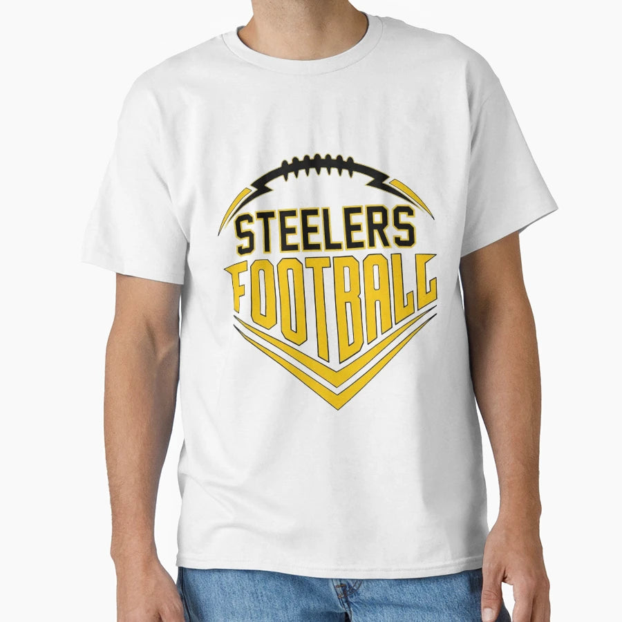 Black And Yellow Pittsburgh Fan T-Shirt - Minimalist Print Men Women - T-Shirt, Sweatshirt, Hoodie