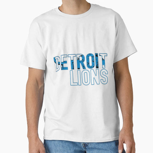 Art Detroit Lions T-Shirt - Casual Everyday Wear Unisex - T-Shirt, Sweatshirt, Hoodie