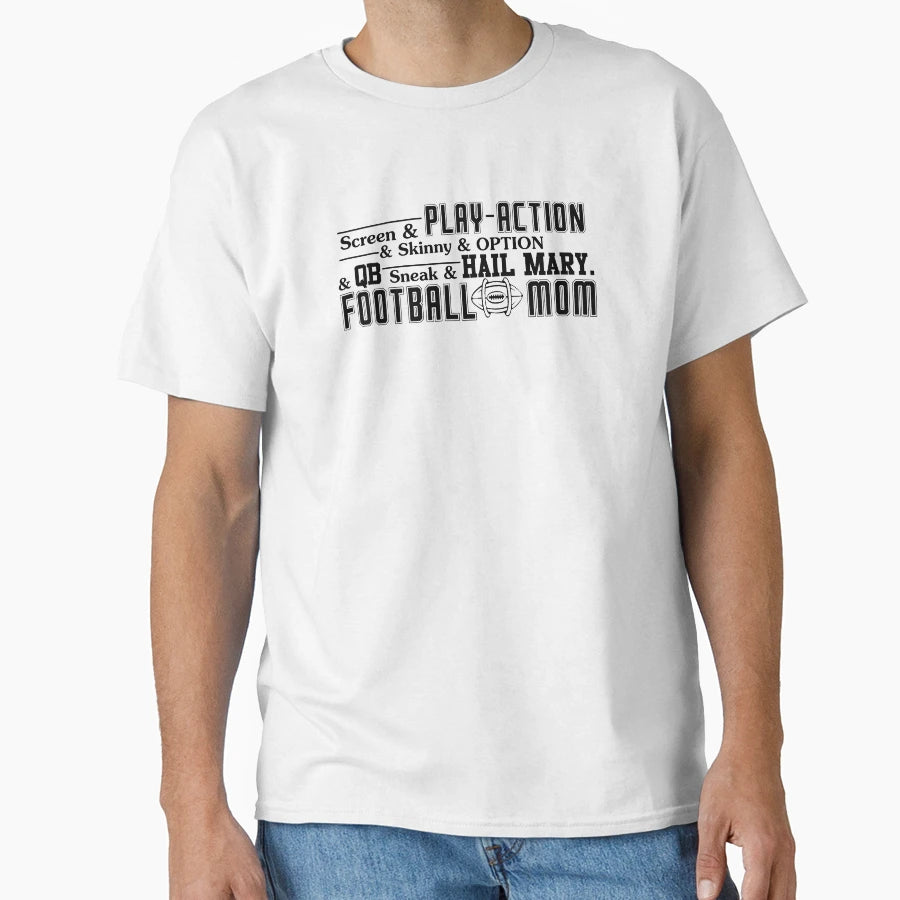Screen Play Action Skinny Option Qb T-Shirt - Trendy Graphic for Adults - T-Shirt, Sweatshirt, Hoodie