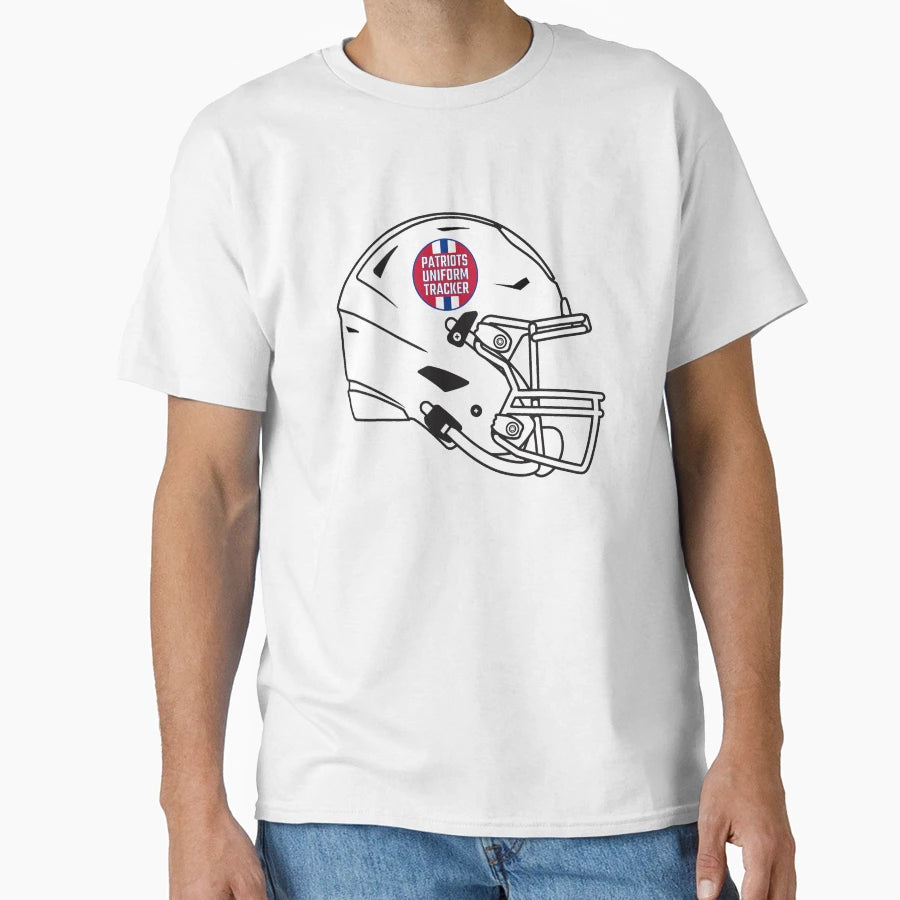 Patsunis Throwback Logo Helmet T-Shirt - Casual Everyday Wear Men Women - T-Shirt, Sweatshirt, Hoodie