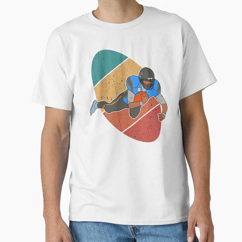 American Football Funny T-Shirt - Minimalist Print for Adults - T-Shirt, Sweatshirt, Hoodie