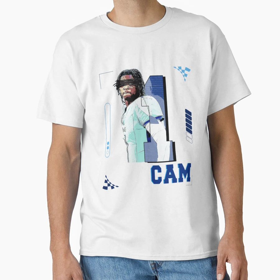 Cam Ward Titans Football Tribute Art T-Shirt - Aesthetic Graphic for Adults - T-Shirt, Sweatshirt, Hoodie
