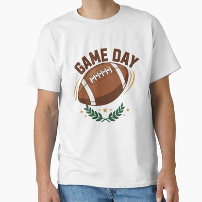 Game Day American Football Sports Fan T-Shirt - Trendy Graphic Men Women - T-Shirt, Sweatshirt, Hoodie