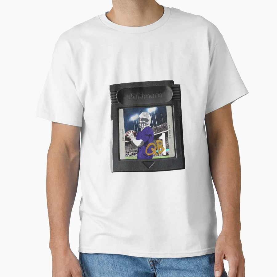 Football Baltimore T-Shirt - Novelty Apparel for Adults - T-Shirt, Sweatshirt, Hoodie