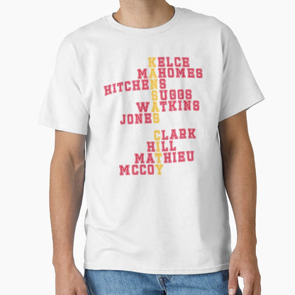 Kansas City Football 2019 T-Shirt - Fun Novelty Design Men Women - T-Shirt, Sweatshirt, Hoodie