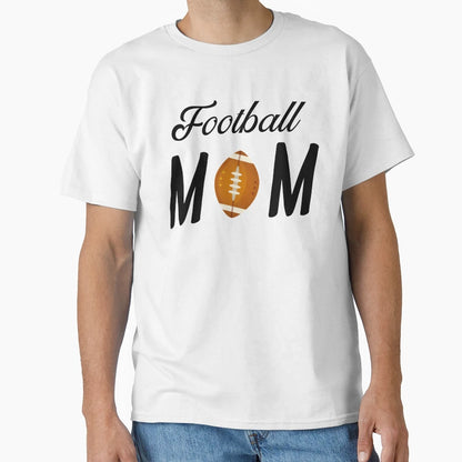 Football Mom T-Shirt - Aesthetic Graphic for Adults - T-Shirt, Sweatshirt, Hoodie