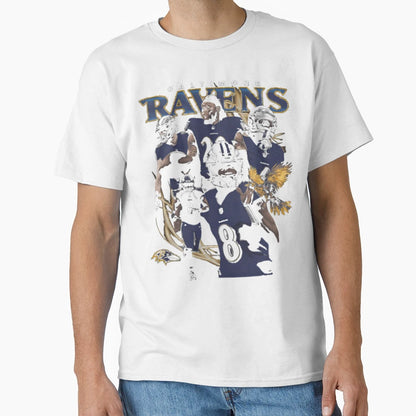 Art Baltimore Ravens T-Shirt - Novelty Apparel Men Women - T-Shirt, Sweatshirt, Hoodie