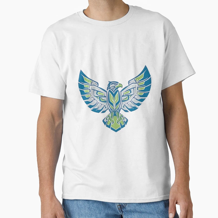 Seattle Eagle Football Fan T-Shirt - Unique Graphic Unisex - T-Shirt, Sweatshirt, Hoodie