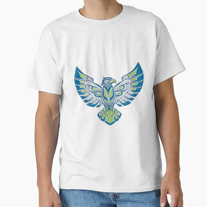 Seattle Eagle Football Fan T-Shirt - Unique Graphic Unisex - T-Shirt, Sweatshirt, Hoodie