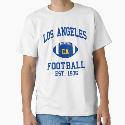 Los Angeles Football T-Shirt - Custom Art Print Unisex - T-Shirt, Sweatshirt, Hoodie