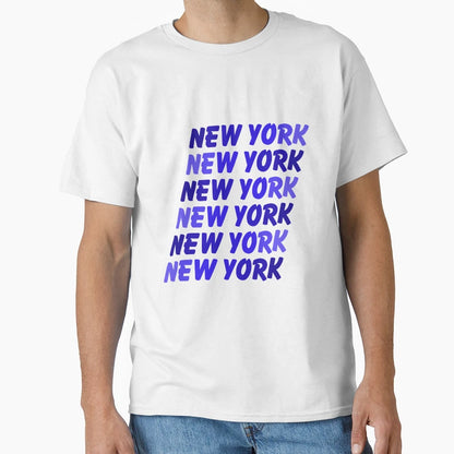 New York City Skyline Art Manhattan T-Shirt - Casual Everyday Wear Unisex - T-Shirt, Sweatshirt, Hoodie