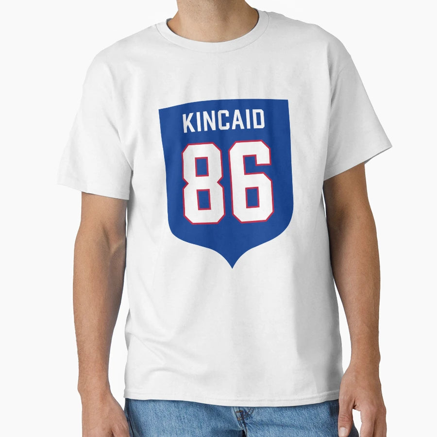 Dalton Kincaid 86 Emblem T-Shirt - Fun Novelty Design for Adults - T-Shirt, Sweatshirt, Hoodie