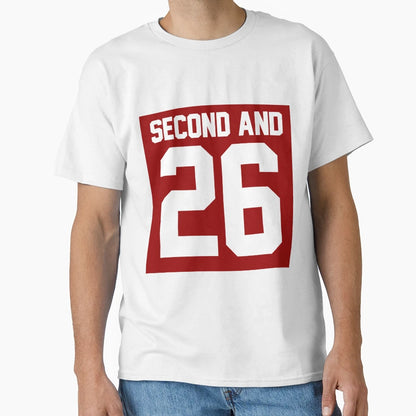 2Nd 26 Alabama Football T-Shirt - Trendy Graphic for Adults - T-Shirt, Sweatshirt, Hoodie