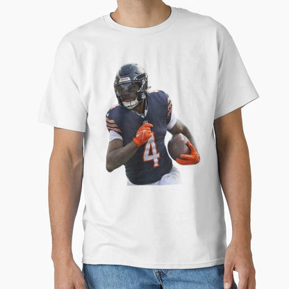 Dandre Swift Chicago Bears T-Shirt - Aesthetic Graphic Men Women - T-Shirt, Sweatshirt, Hoodie