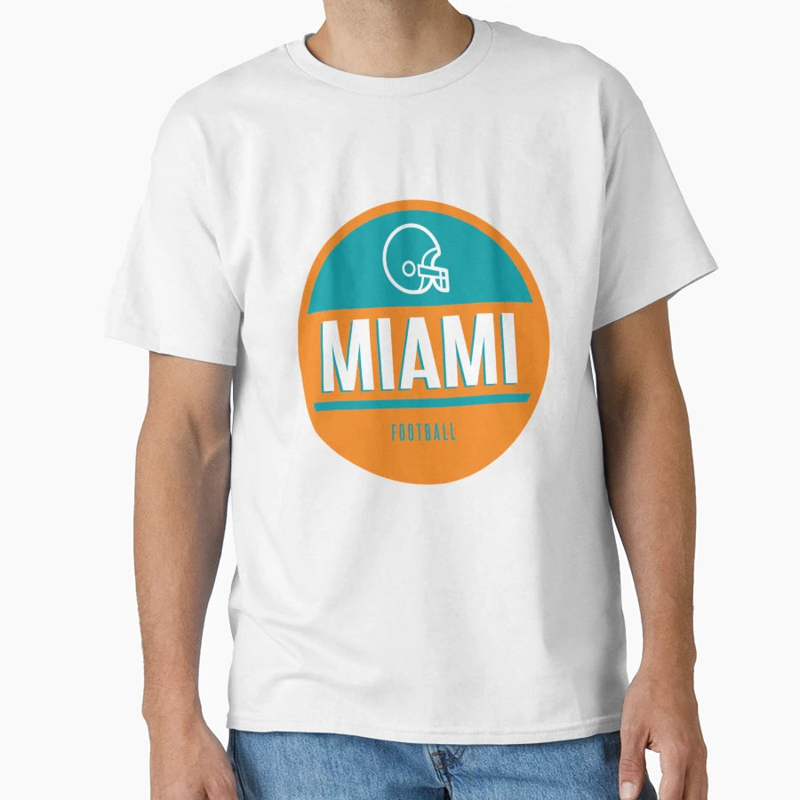 Miami Football T-Shirt - Trendy Graphic Unisex - T-Shirt, Sweatshirt, Hoodie