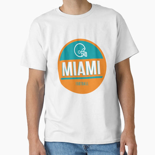 Miami Football T-Shirt - Trendy Graphic Unisex - T-Shirt, Sweatshirt, Hoodie