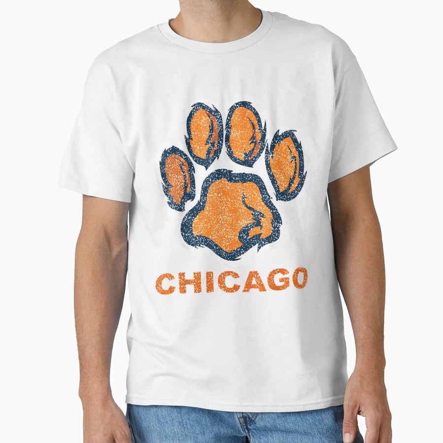 Funny Foot Chicago Fans T-Shirt - Fun Novelty Design Men Women - T-Shirt, Sweatshirt, Hoodie