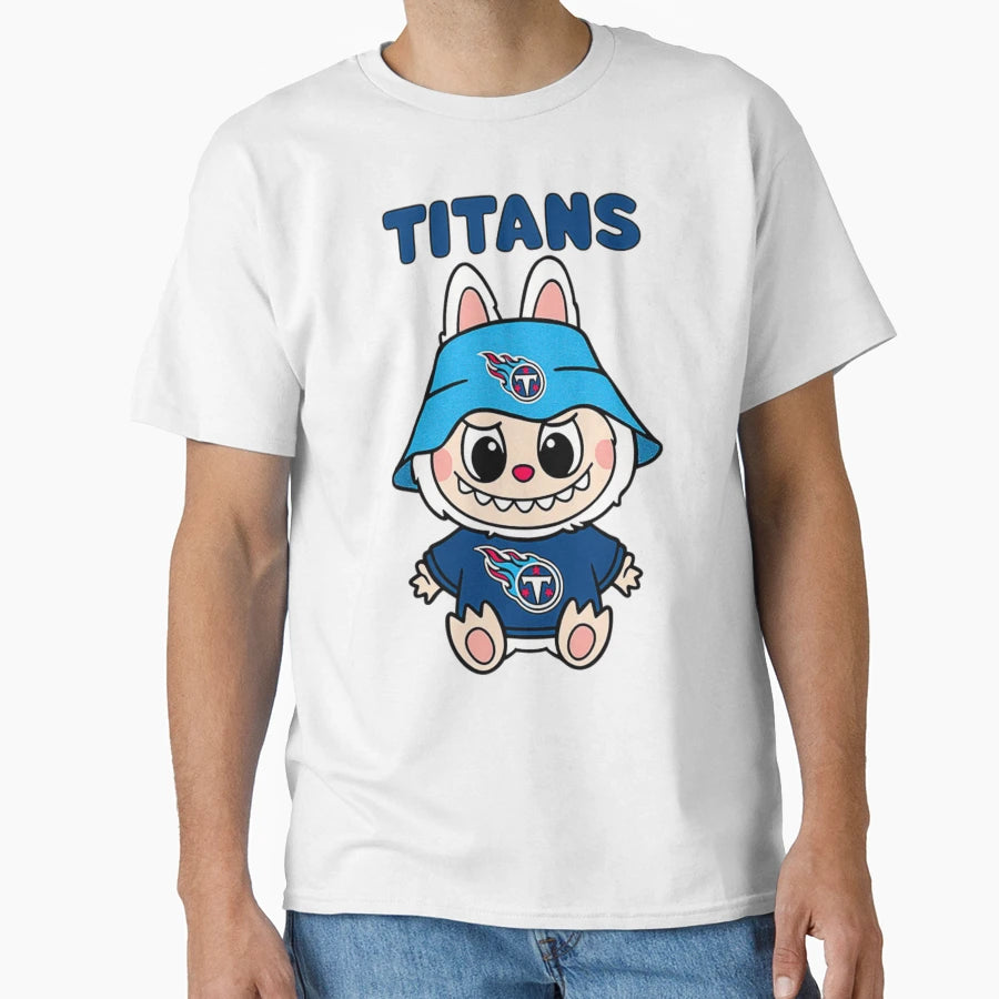 Labubu Football Titans T-Shirt - Graphic Print Men Women - T-Shirt, Sweatshirt, Hoodie