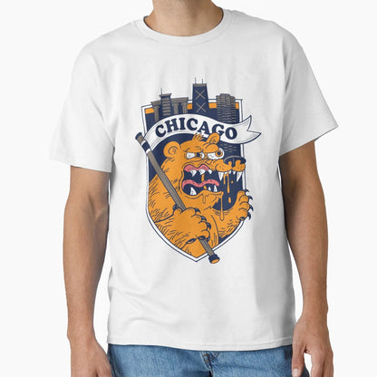 Chicago Football T-Shirt - Trendy Graphic Unisex - T-Shirt, Sweatshirt, Hoodie