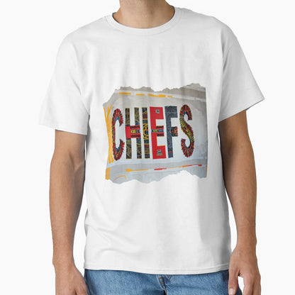 Kansas City Chiefs Colors 5 T-Shirt - Casual Everyday Wear Men Women - T-Shirt, Sweatshirt, Hoodie