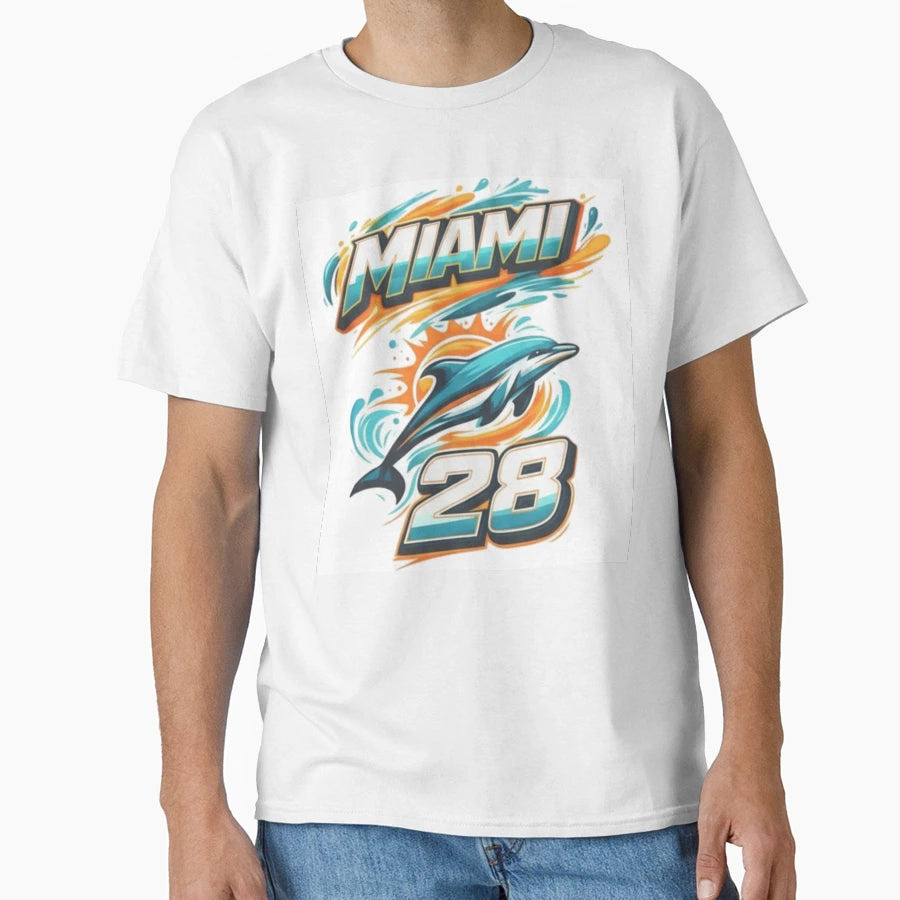 Miami Dolphins T-Shirt - Casual Everyday Wear Unisex - T-Shirt, Sweatshirt, Hoodie