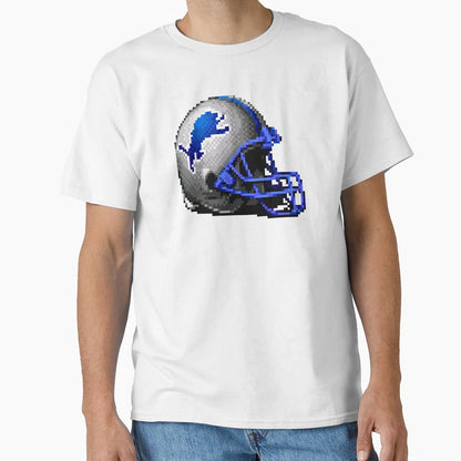 Lions Helmet Sprite T-Shirt - Casual Everyday Wear for Adults - T-Shirt, Sweatshirt, Hoodie